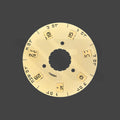 Replacement Day-Date Disc Compatible with Rolex Cal. 3155 - Hebrew Champagne