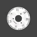 Replacement Day-Date Disc Compatible with Rolex Cal. 3155 - Spanish