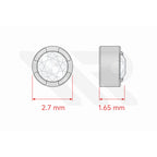 Ersatz-Acrylglas (Plexiglas) für Uhren, kompatibel mit Rolex 1083