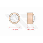 Ersatz-Acrylglas (Plexiglas) für Uhren, kompatibel mit Rolex 1083