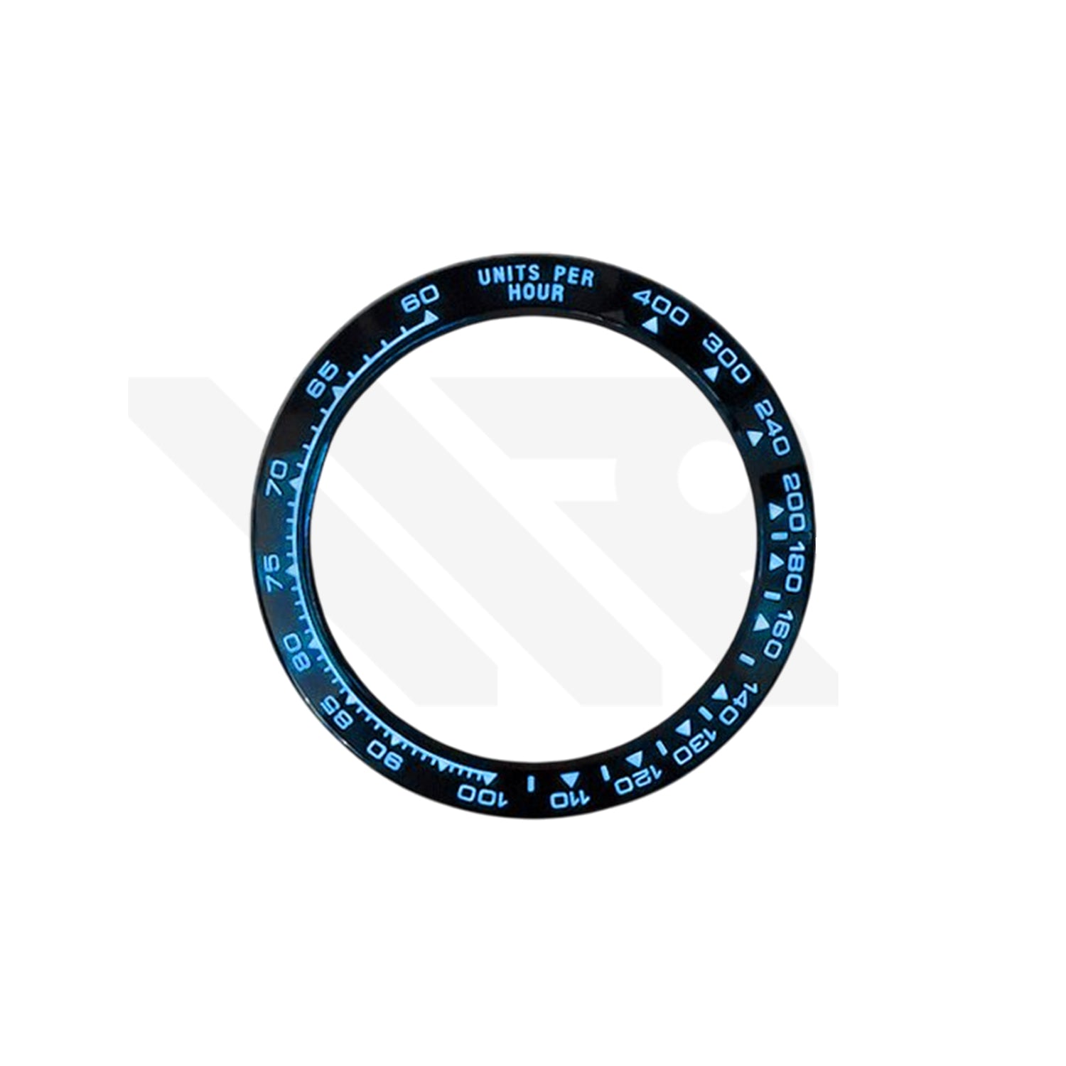 Replacement Full Luminous Ceramic Bezel Insert for VK63 Daytona Homage : Blue Luminous