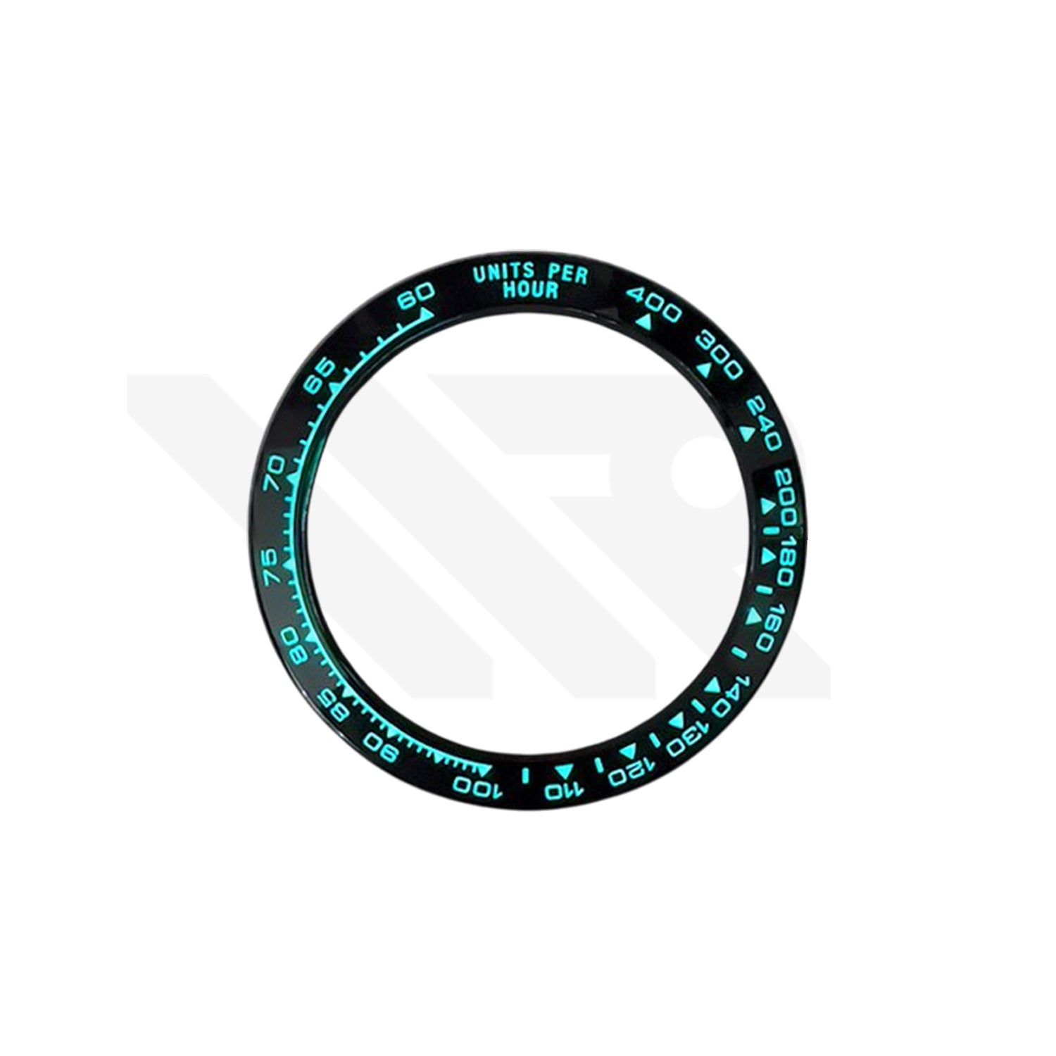 Replacement Full Luminous Ceramic Bezel Insert for VK63 Daytona