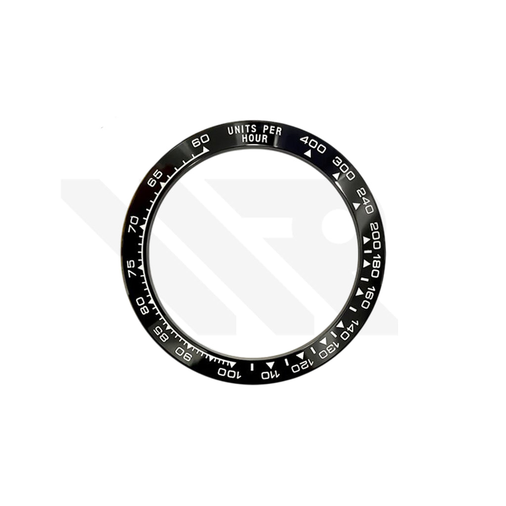 Replacement Full Luminous Ceramic Bezel Insert for VK63 Daytona Homage : Green Blue Luminous