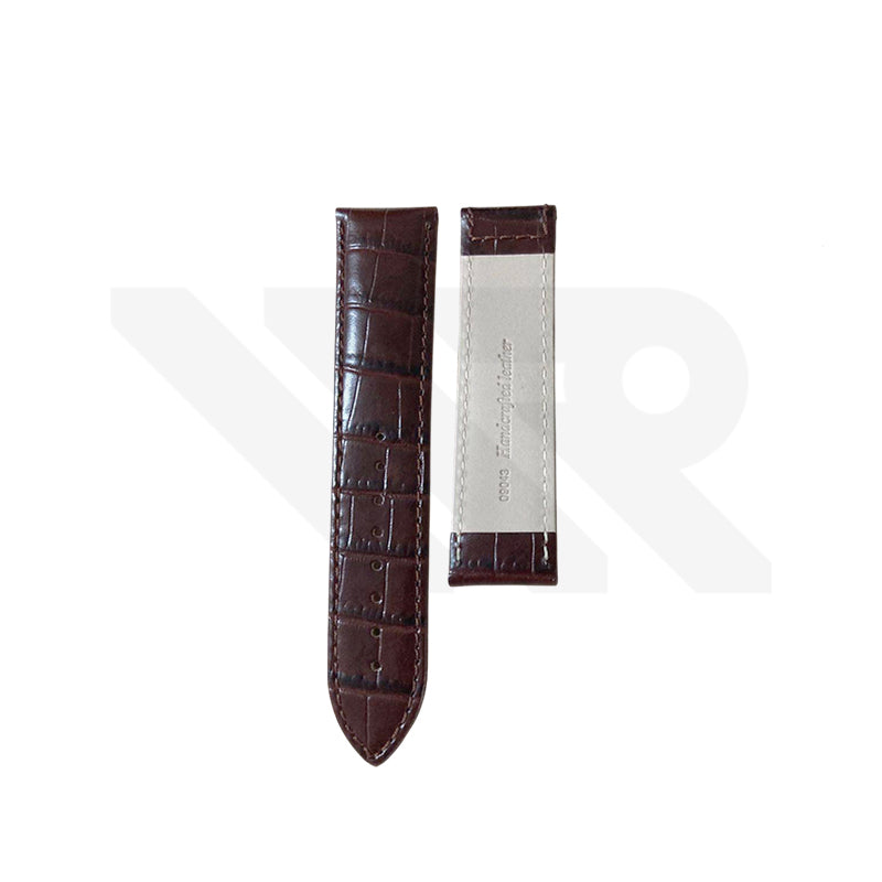 Replacement Leather Strap Compatible with Rado Watches : Dark Brown