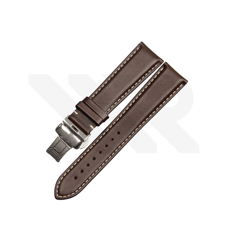 Replacement Leather Strap Compatible with Tissot Gentleman Powermatic 80 T127407A / T127410A