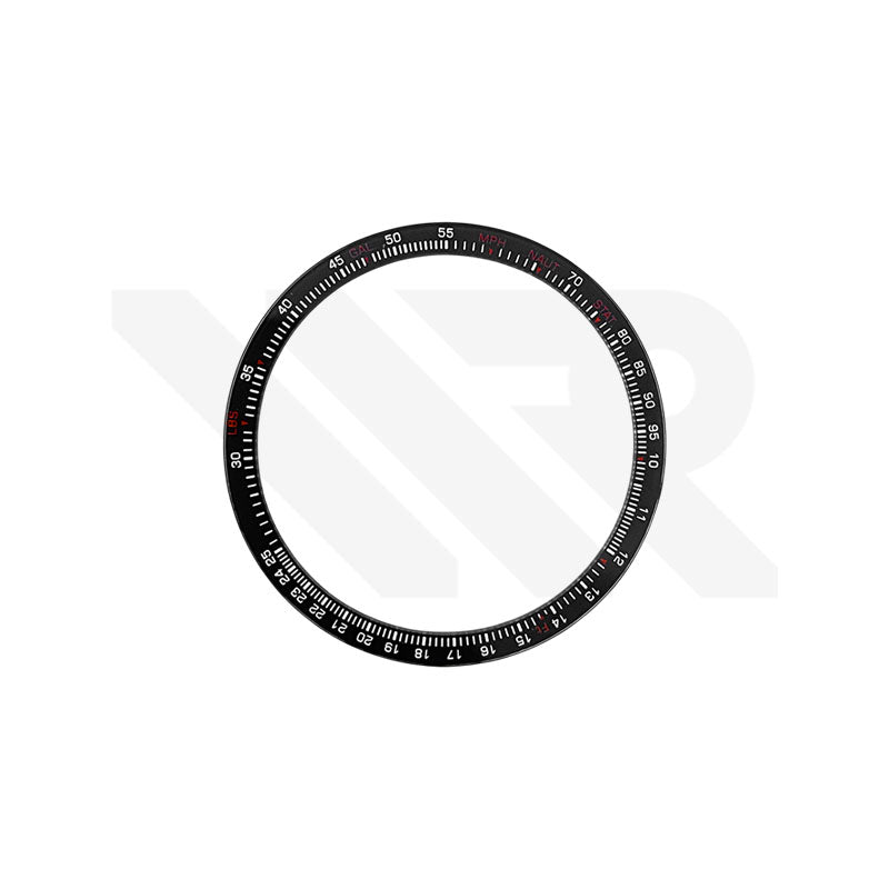 Replacement Mineral Bezel Insert Compatible with Hamilton Khaki Aviation Converter Auto 42mm