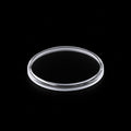 Replacement Pan Shape Sapphire Crystal Compatible with IWC Pilot Double Chronograph IW3711