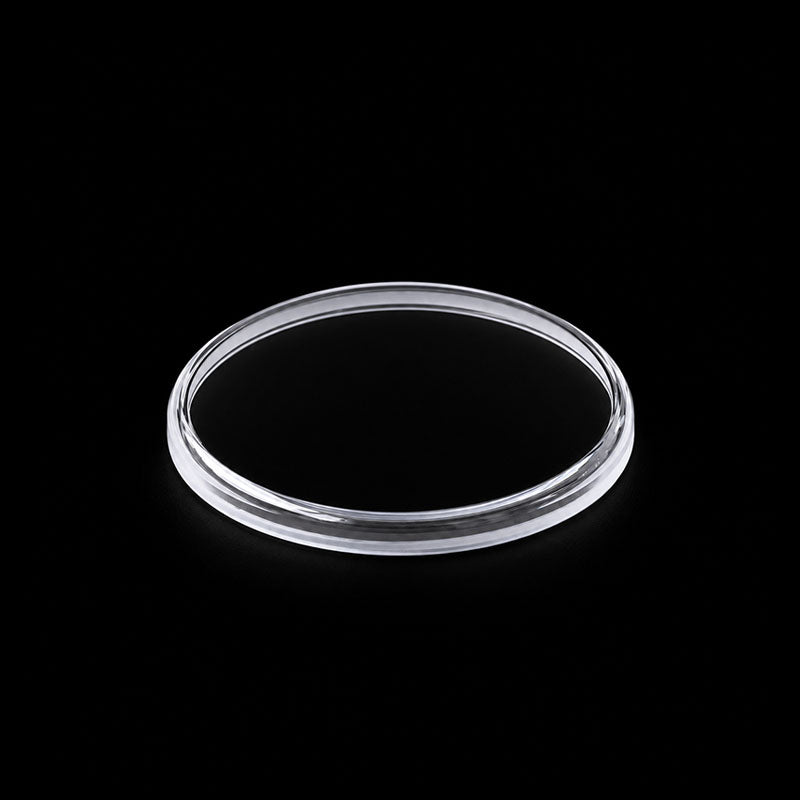Replacement Pan Shape Sapphire Crystal Compatible with IWC Pilot Double Chronograph IW3711