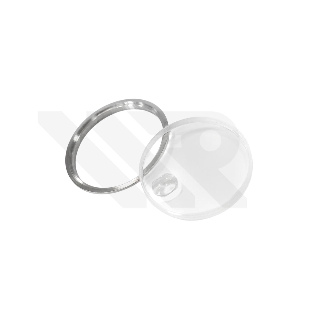 Replacement Plexiglass & Bezel Compatible with Rolex Oysterdate Precision 6694