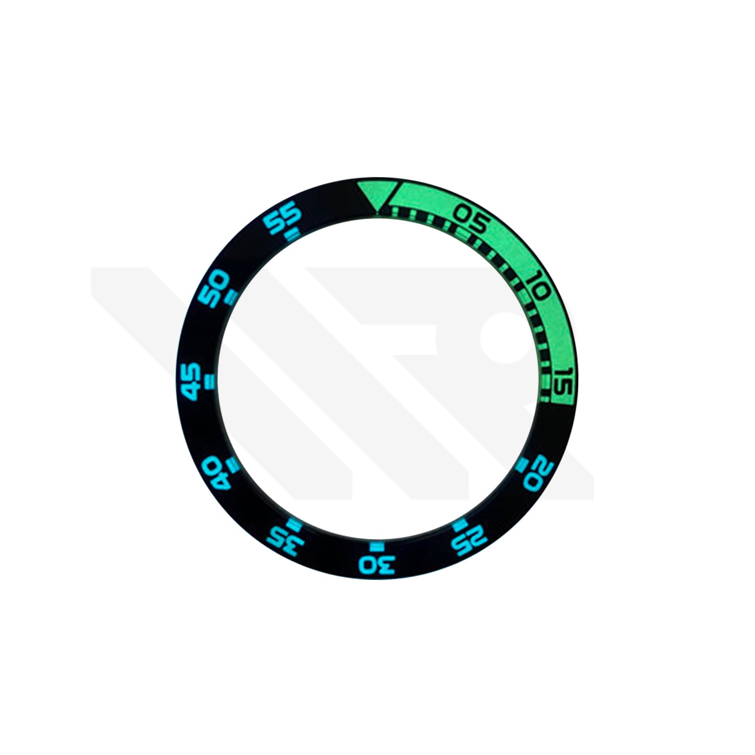 Replacement Sapphire Bezel Insert Compatible with IWC Aquatimer Chronograph IW3767 , IW3568 : Dark Blue