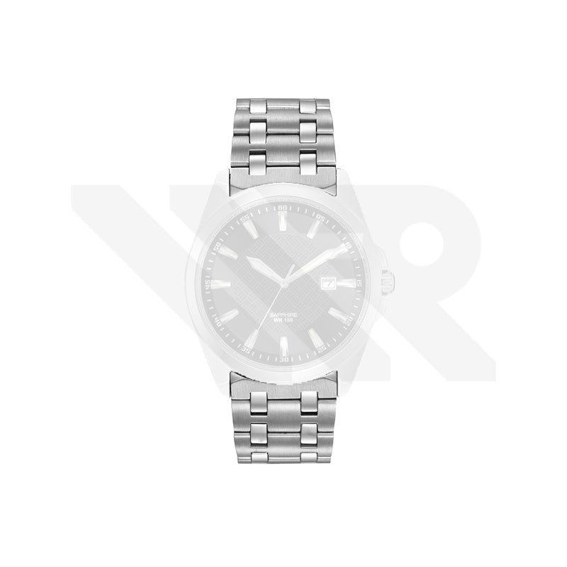 Replacement Stainless Steel Bracelet Compatible with Citizen Eco-Drive Corso BM7100