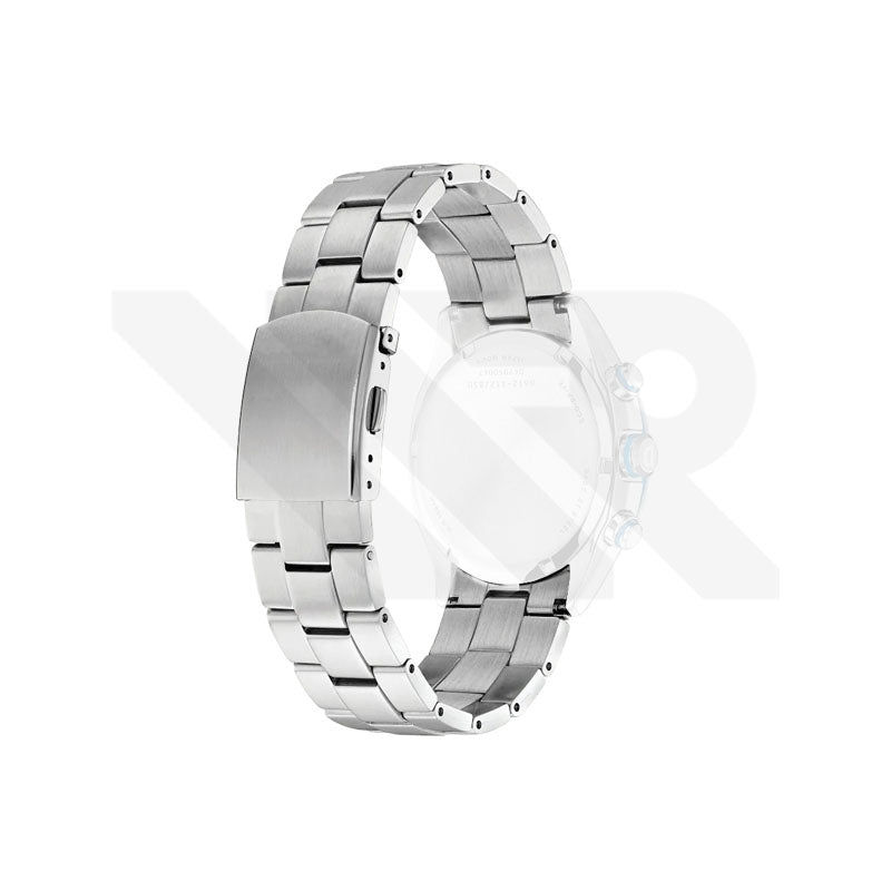 Replacement Stainless Steel Bracelet Compatible with Citizen Eco-Drive Weekender Chronograph CA0430-54M
