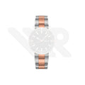 Replacement Stainless Steel Bracelet Compatible with Mido Ocean Star M026430 (Two-Tone Rose Gold)