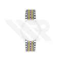 Replacement Stainless Steel Bracelet Compatible with Tissot Desire T870/970 Series (Two-Tone Gold)