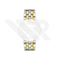 Replacement Stainless Steel Bracelet Compatible with Tissot T-Classic Ballade T031410A (Two-Tone Gold)