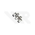 Replacement Stainless Steel Bracelet Link Compatible with Citizen Eco-Drive Chronograph World Time AT0360 , AT0361 , AT0365 , AT0367