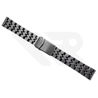 Tank Jubilee Bracelet for Seiko Prospex Marine Master Professional Tuna SBBN025 / SBBN027 / SBBN029 / SBDX014 / SBDX016 : Black
