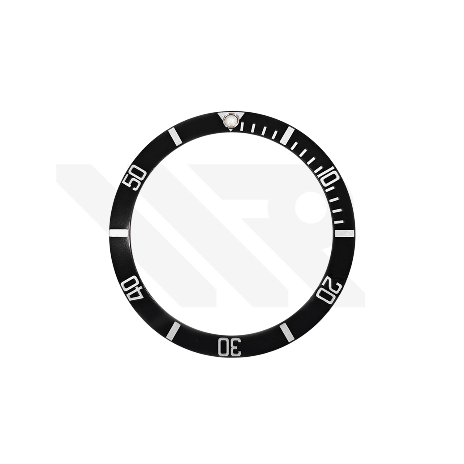 Replacement Aluminum Bezel Insert Compatible with Rolex Sea Dweller 16600 (Flat 4)