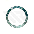 GMT Aluminium Sloped Bezel Insert for SKX/SRPD Seiko Mod - Forest