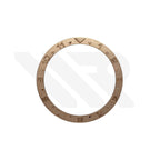 YM Style Dual Time Ceramic Flat Bezel Insert for SKX/SRPD: Rose Gold