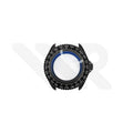 Sandblasted Black SKX 3 O'clock Case Set for Seiko Mod: Black Worldtimer Style