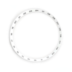 Seiko Mod SKX / SRPD 24H Chapter Ring: White