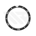 Diver Aluminium Flat Bezel Insert for SRP Turtle Seiko Mod