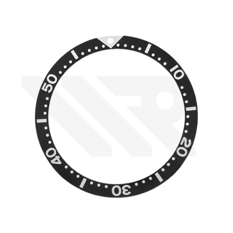 Diver Aluminium Flat Bezel Insert for SRP Turtle Seiko Mod