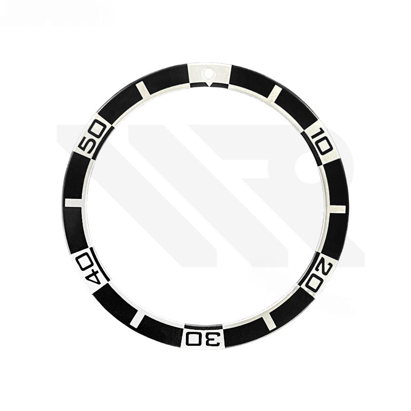 Retro Style Aluminium Flat Bezel Insert for SKX/SRPD Seiko Mod