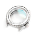 SKX Sandblasted Case Set for Seiko: Silver (4'o clock Crown)