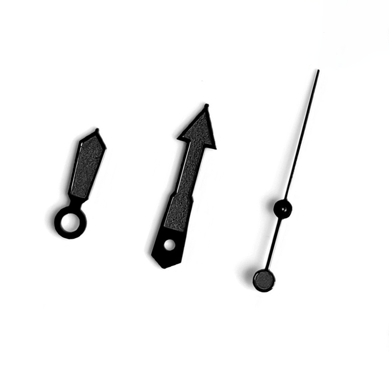 SKX Watch Hands for Seiko Mod: Black