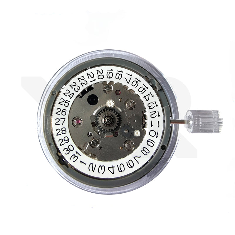 Seiko (SII) NH34A Automatic GMT Movement (9o'clock White)