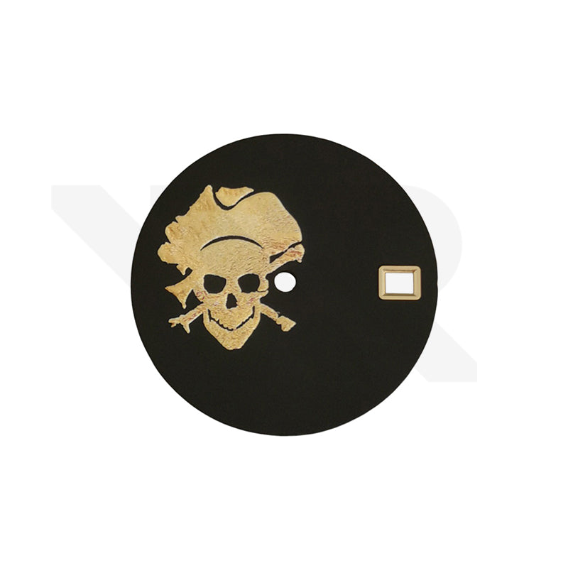 Matte Black Skull Series Dial for Seiko Mod
