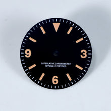 Load image into Gallery viewer, Retro Black Dial for Seiko Mod
