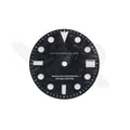 Carbon Fiber Dial for Seiko NH34 GMT Mod - Black Dial Blue GMT