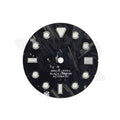 Carbon Fiber Dial for Seiko Mod - Silver Foil