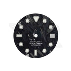 Carbon Fiber Dial for Seiko Mod - Silver Foil