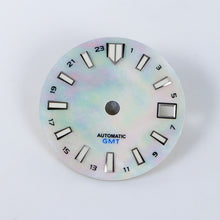 Load image into Gallery viewer, GMT MOP Dial for Seiko NH34 Mod
