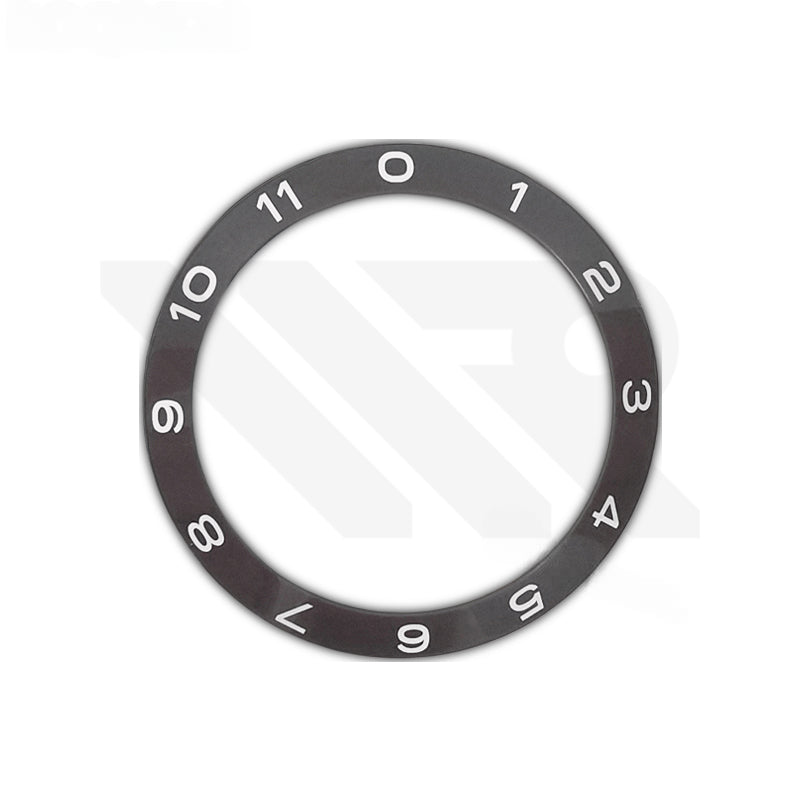 Numeric Style Ceramic Sloped Bezel Inserts for SKX/SRPD - Hours