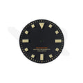 Pelagos No-Date GMT Thick Lume Indices Dial for Seiko NH34 Mod: Matte Black