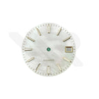White Mother of Pearl Stick Indices Dial for Seiko Mod