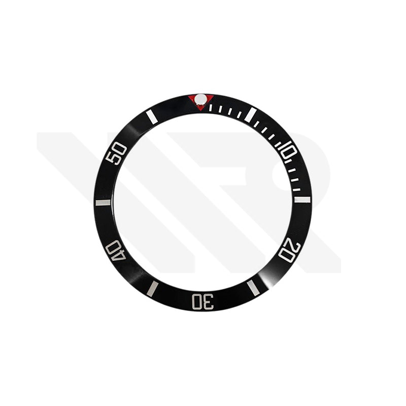 Blackbay Style Ceramic Sloped Bezel Insert for SKX/SRPD: Black/White