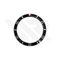 Blackbay Style Ceramic Sloped Bezel Insert for SKX/SRPD: Black/White