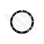 Blackbay Style Ceramic Sloped Bezel Insert for SKX/SRPD: Black/White
