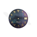 Dark Blue Mother of Pearl Arabic Indices Dial for Seiko Mod - Gold Indices