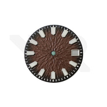 Load image into Gallery viewer, Ruptured Textured Dial for Seiko Mod: Brown
