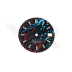 Splashed Carbon Fiber Dial for Seiko Mod