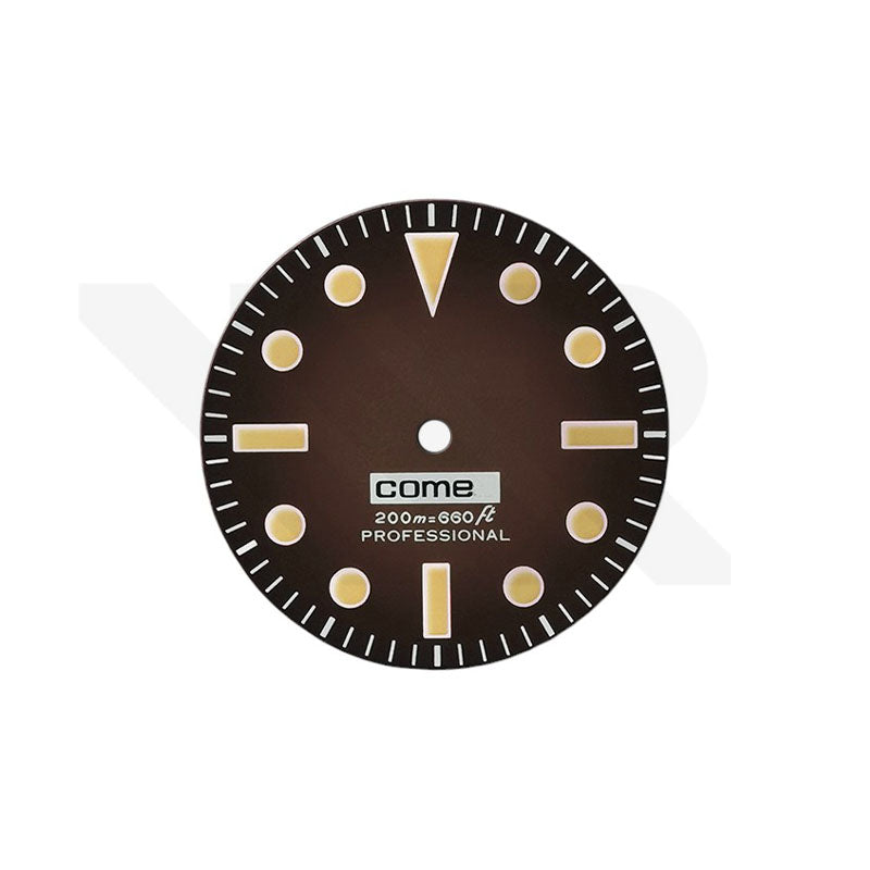 Retro Sub Style Tropical Dial for Seiko Mod