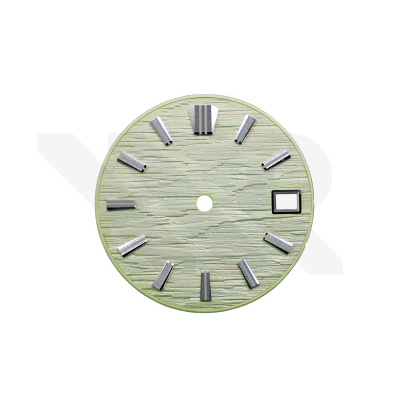 GS White Birch Style Lemon Yellow Dial for Seiko Mod: Silver GS Style Indices