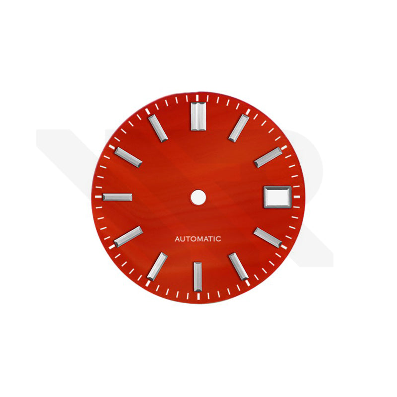 Red Agate Stone Dial for Seiko Mod: GS Style Indices
